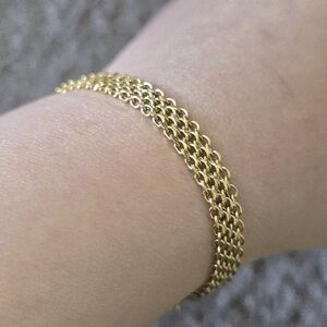 Gold Multi-Row Chain Bracelet - Elegant Women’s Jewelry